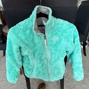 North Face Girls Reversible Mossbud Jacket